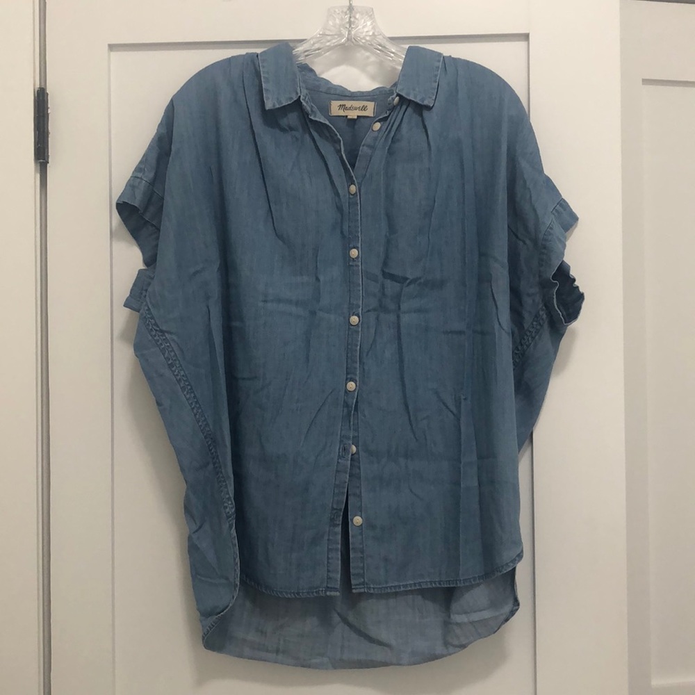 Madewell denim courier shirt